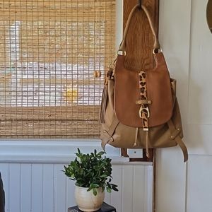 Sharif Shoulder Bucket Bag EUC